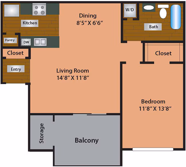 A1 Upgrade 142 floor plan